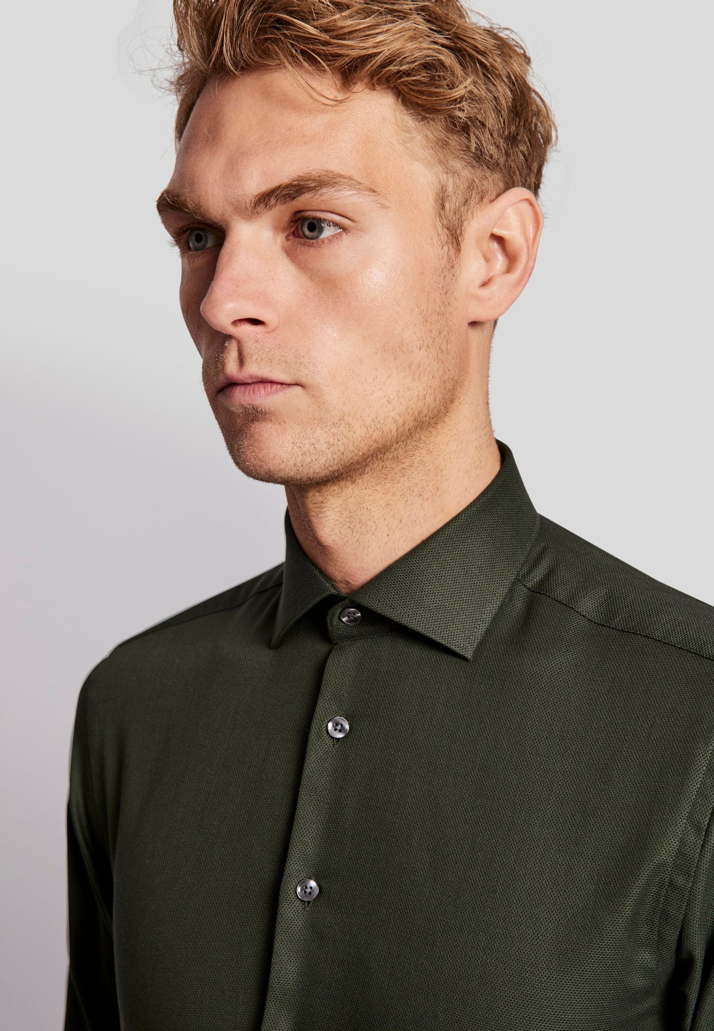 BS Hanna slim fit Skjorta - Green