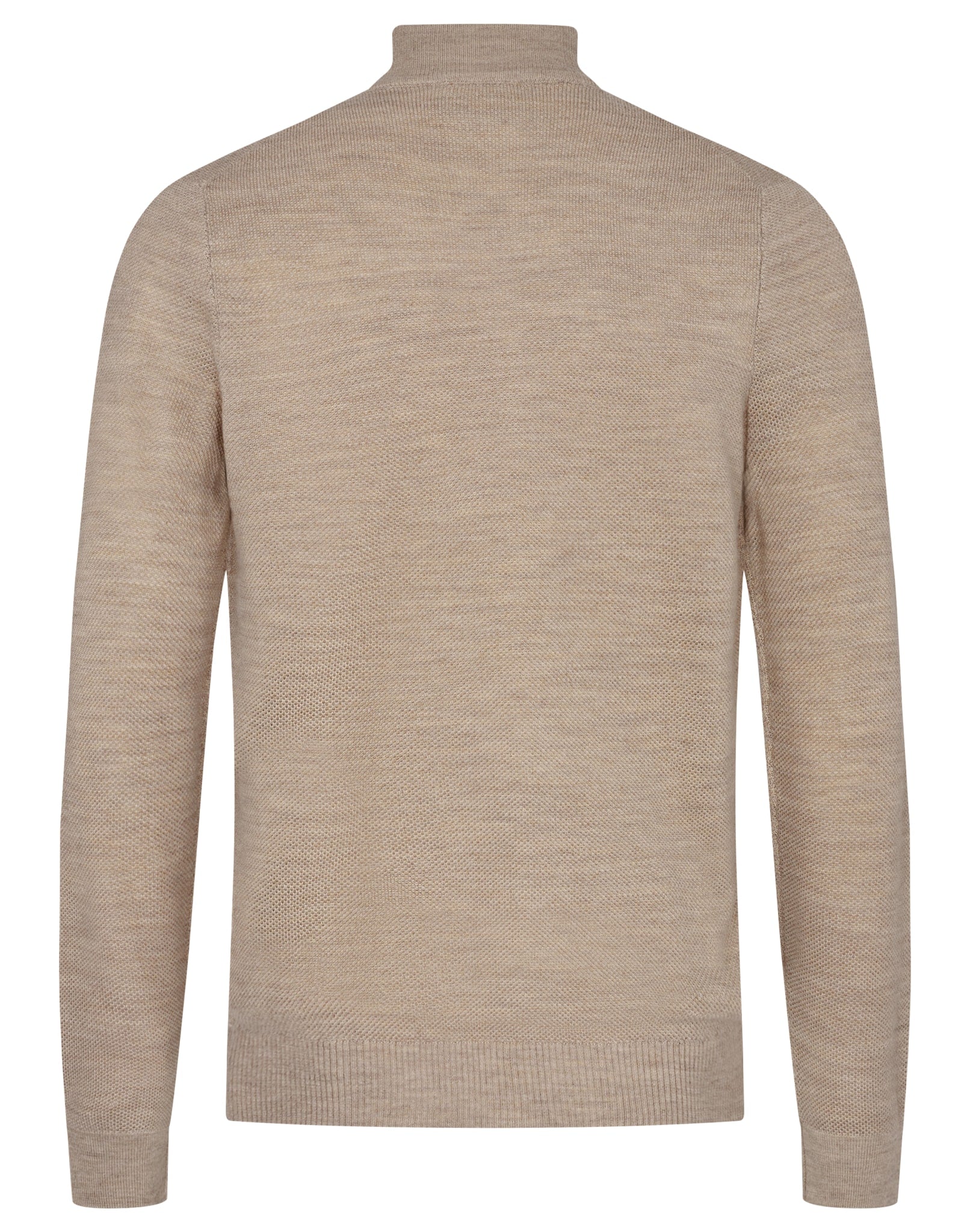 BS Conrad regular fit Stickad tröja - Sand