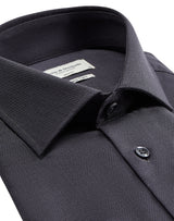 BS Dumo slim fit Skjorte - Charcoal
