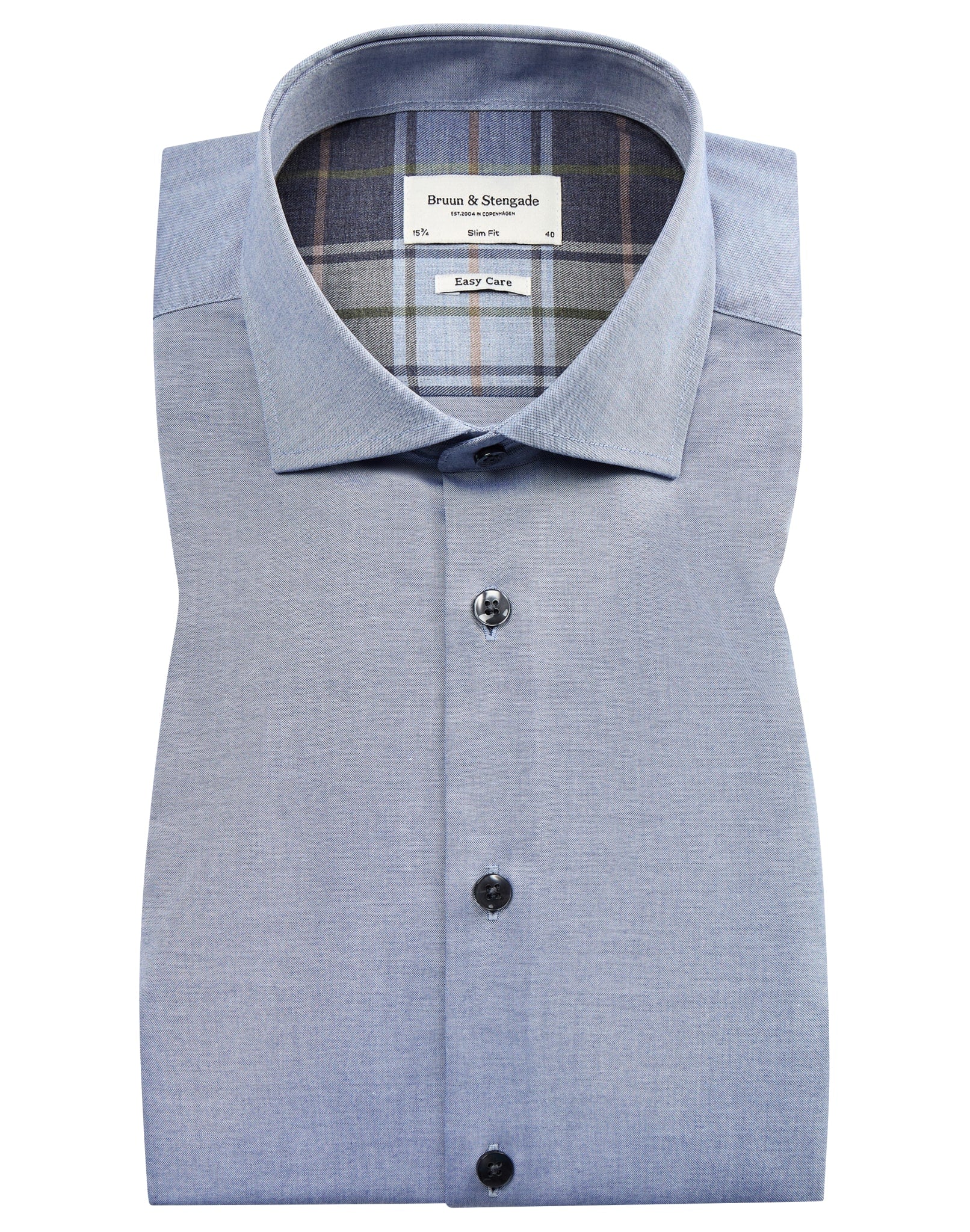 BS Kellerman slim fit Skjorte - Blue