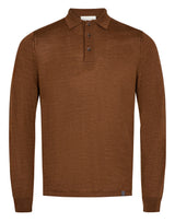 BS Loui regular fit Strik - Tobacco