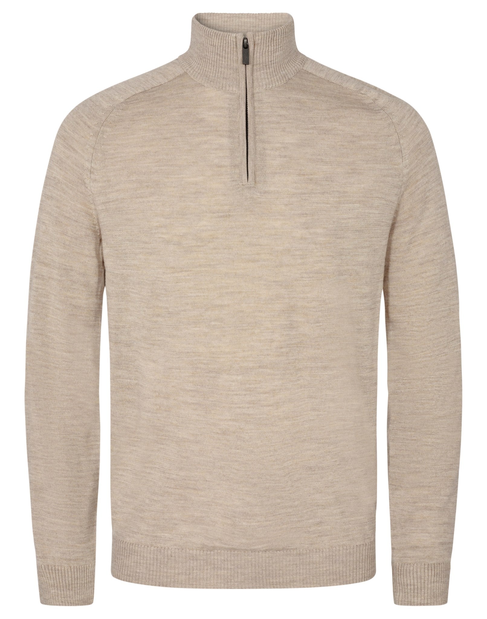 BS Pelle regular fit Strik - Sand