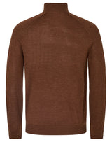 BS Pelle regular fit Strik - Tobacco