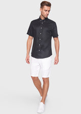 BS Chiba Slim Fit Shirt Black