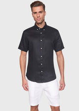BS Chiba Slim Fit Shirt Black