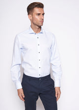 BS Fer Modern Fit Skjorte Light Blue - Light Blue