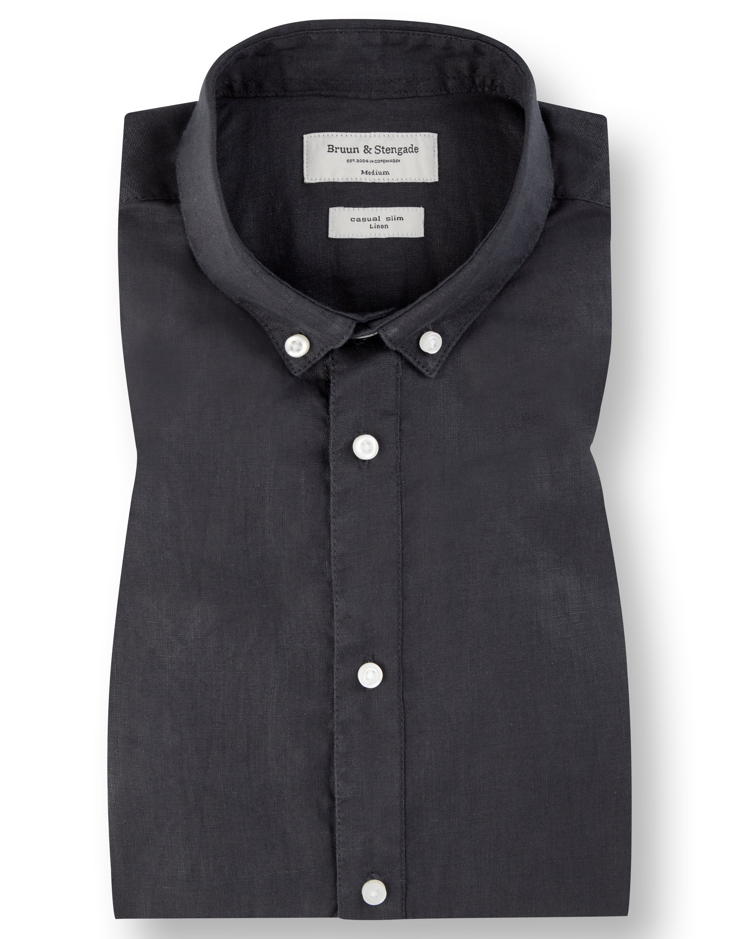 BS Chiba Slim Fit Shirt Black