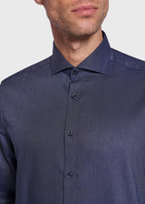 BS Matteo Modern Fit Skjorte Navy - Navy