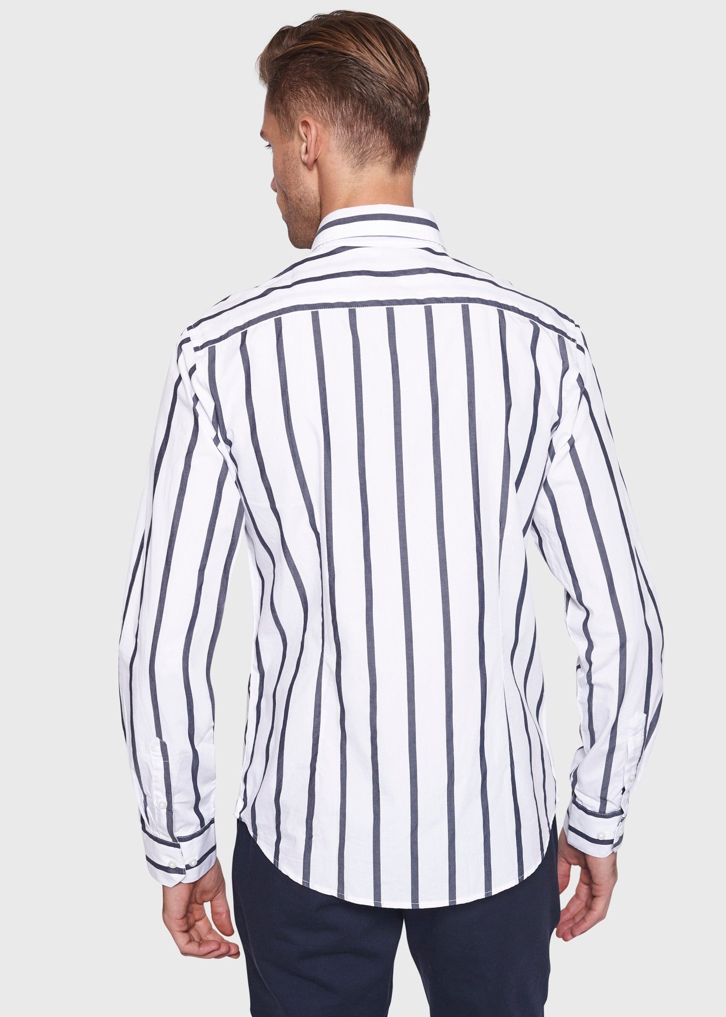 BS Sukumo Slim Fit Skjorte - White