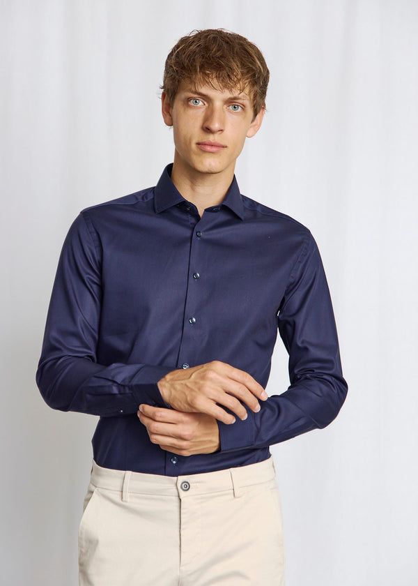 BS Begovic Modern Fit Skjorte - Navy