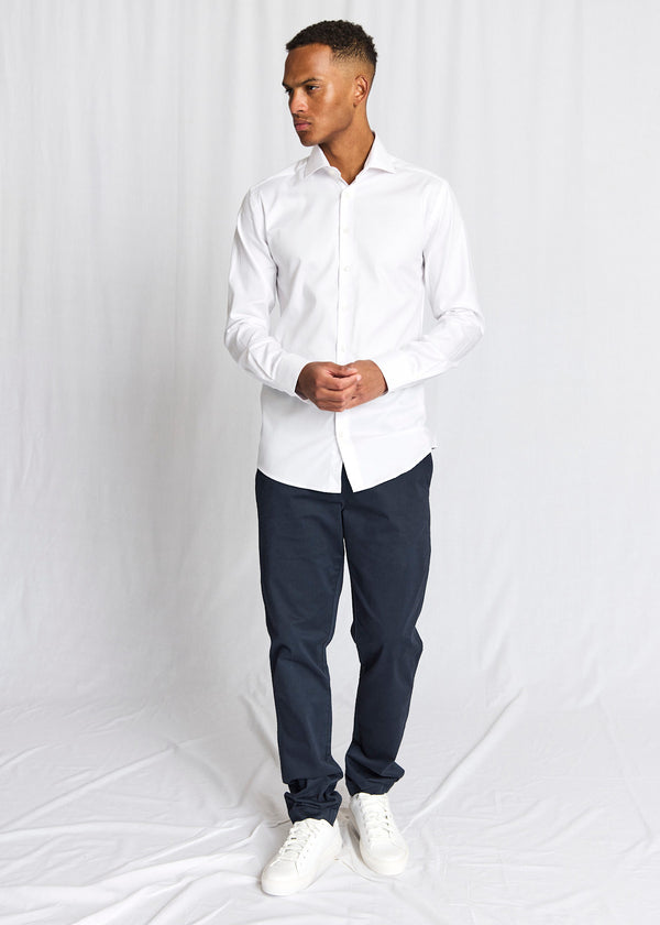 BS Begovic Modern Fit Skjorte - White