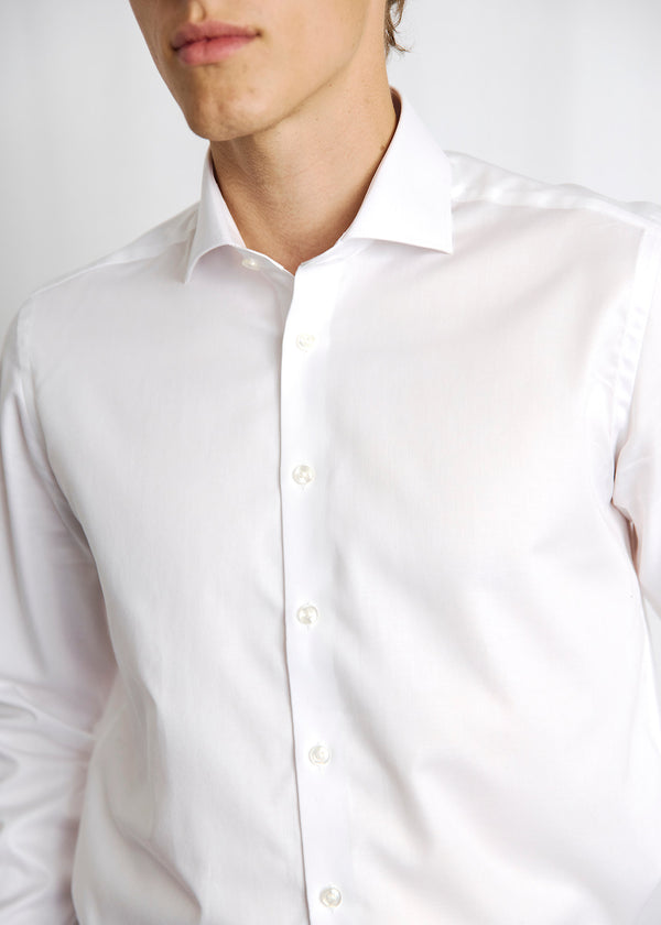 BS Begovic Modern Fit Skjorte - White