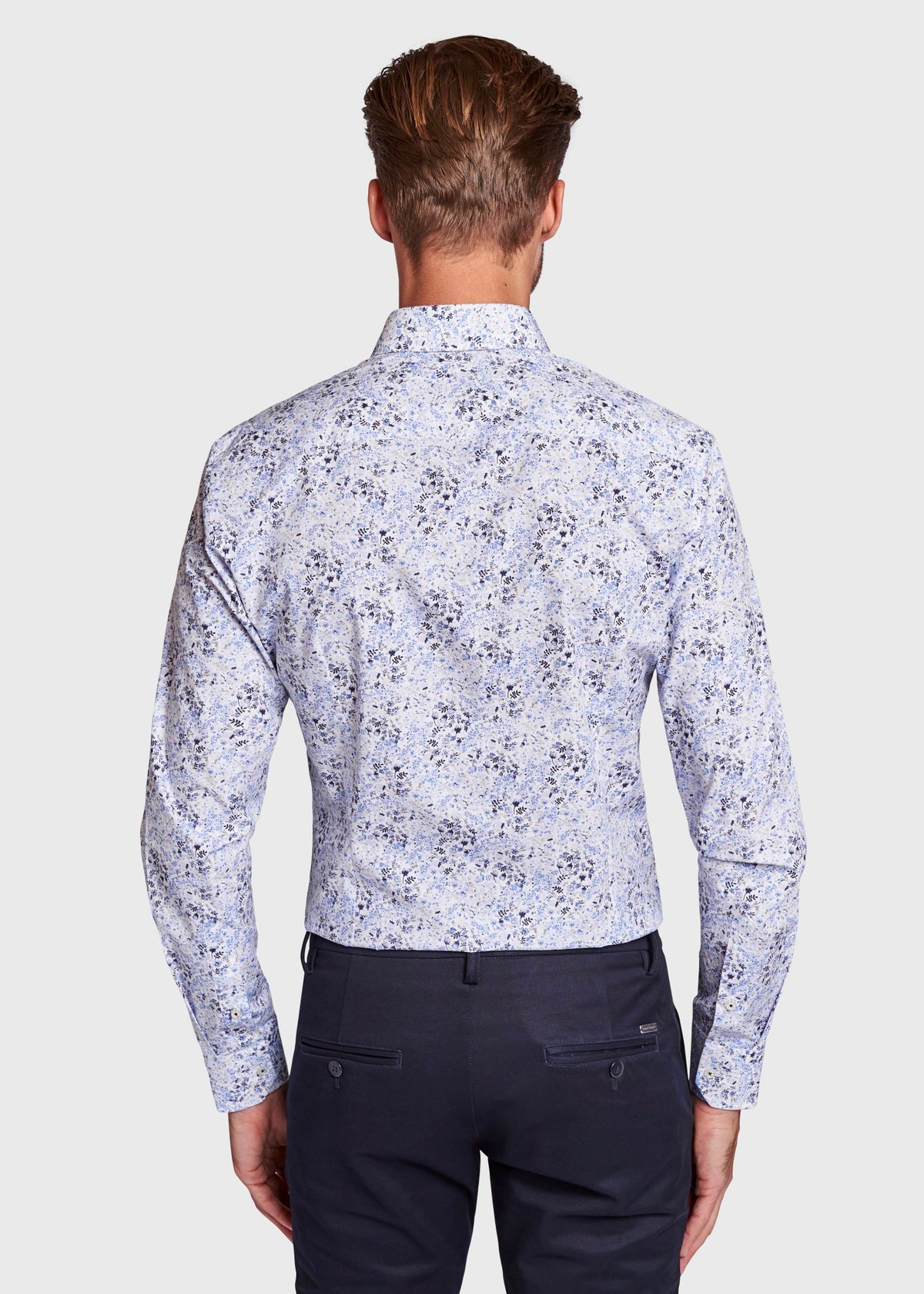 BS Manny Super Slim Fit Skjorte - Light Blue