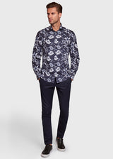 BS Giancarlo Slim Fit Skjorte - Navy