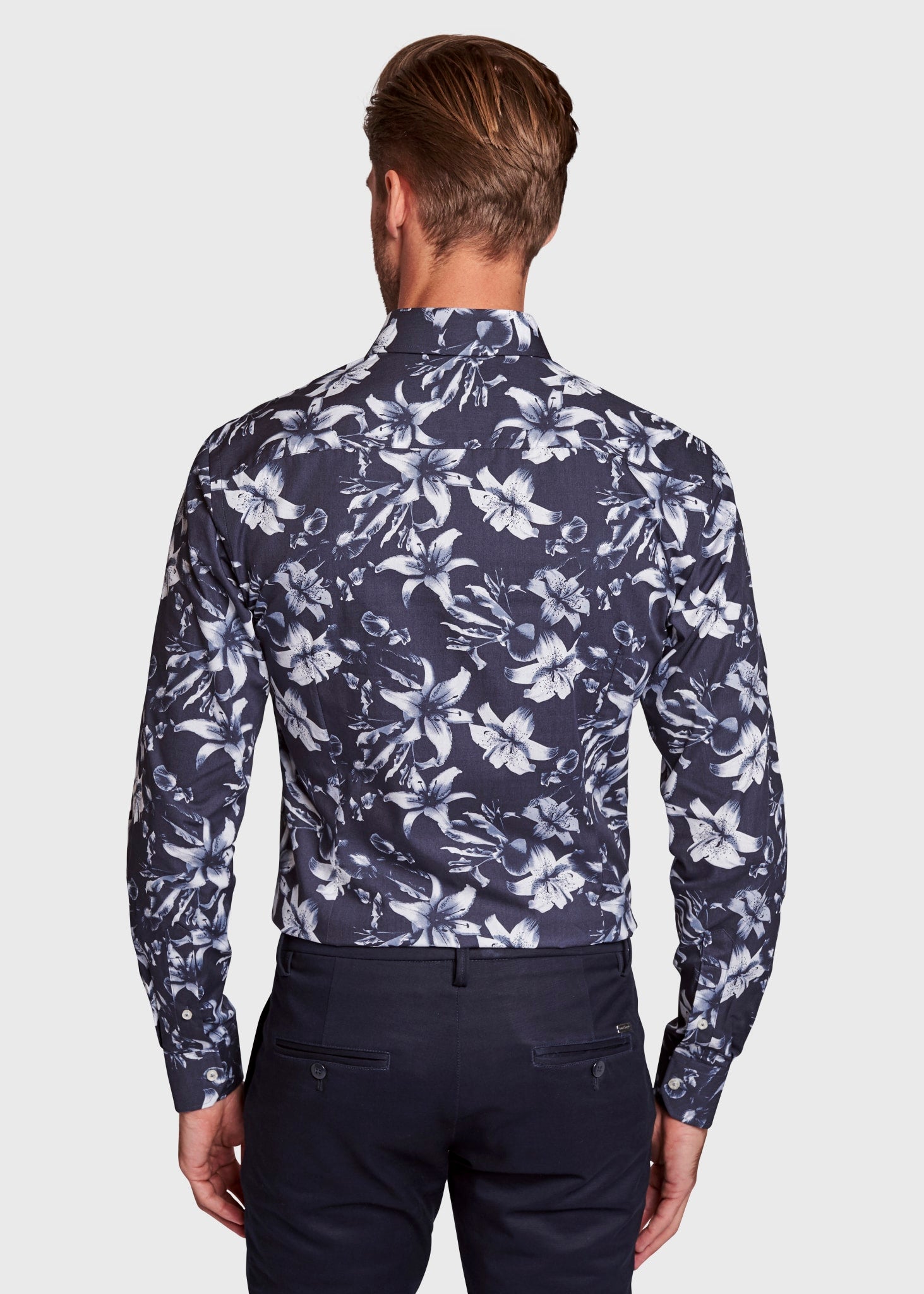 BS Giancarlo Slim Fit Shirt - Navy