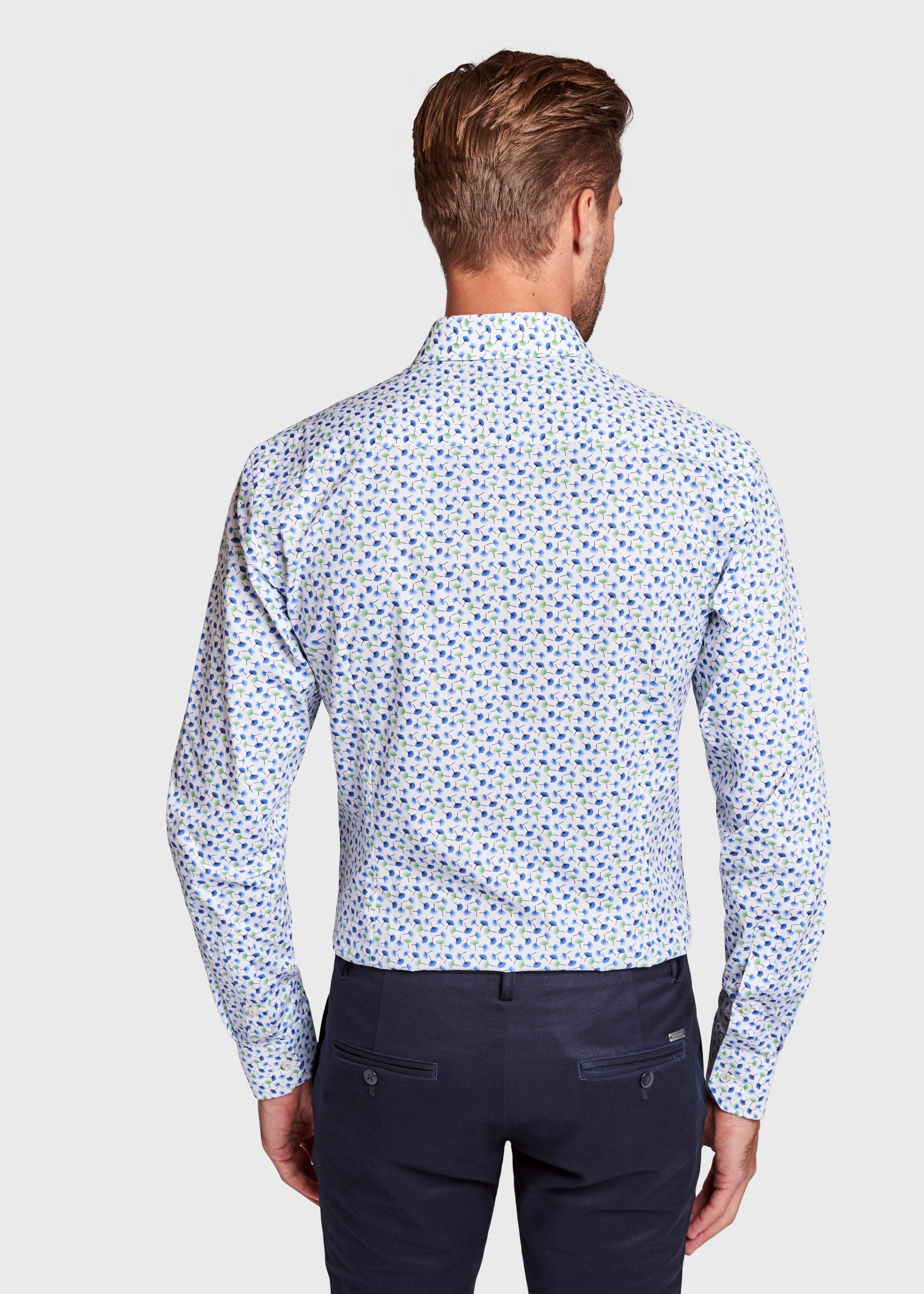 BS Gustavo Slim Fit Skjorta - White