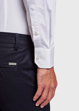 BS White Slim Fit Skjorte - White