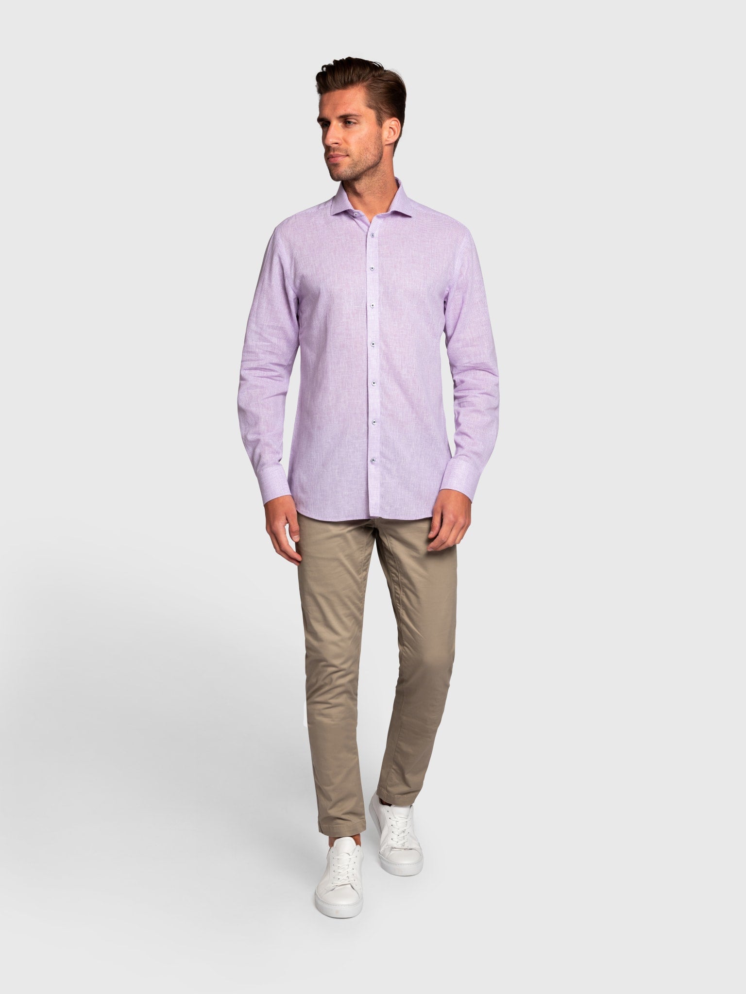 BS Alena Modern Fit Skjorta - Purple