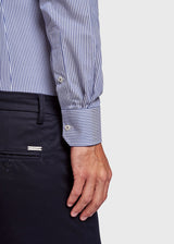 BS Gameiro Modern Fit Skjorte - Dark Blue