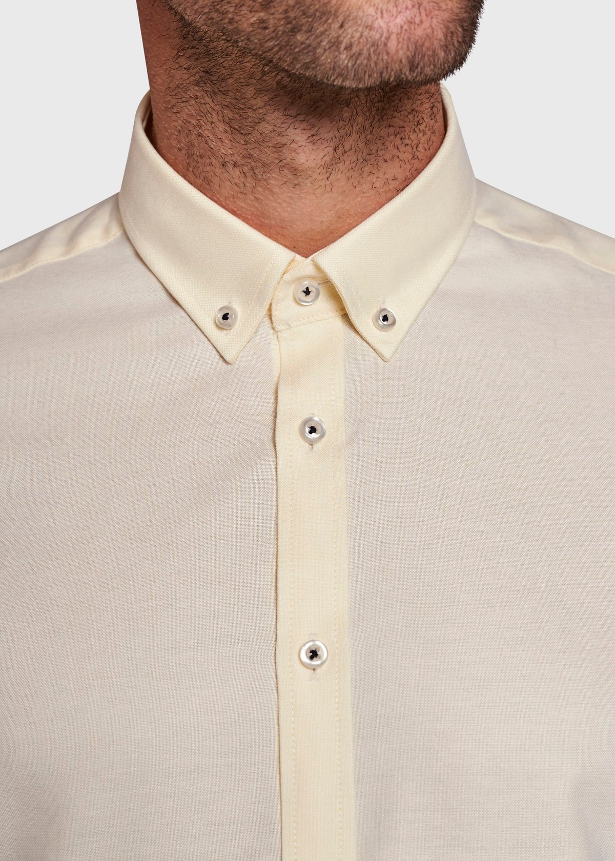 BS Muller Modern Fit Shirt - Yellow