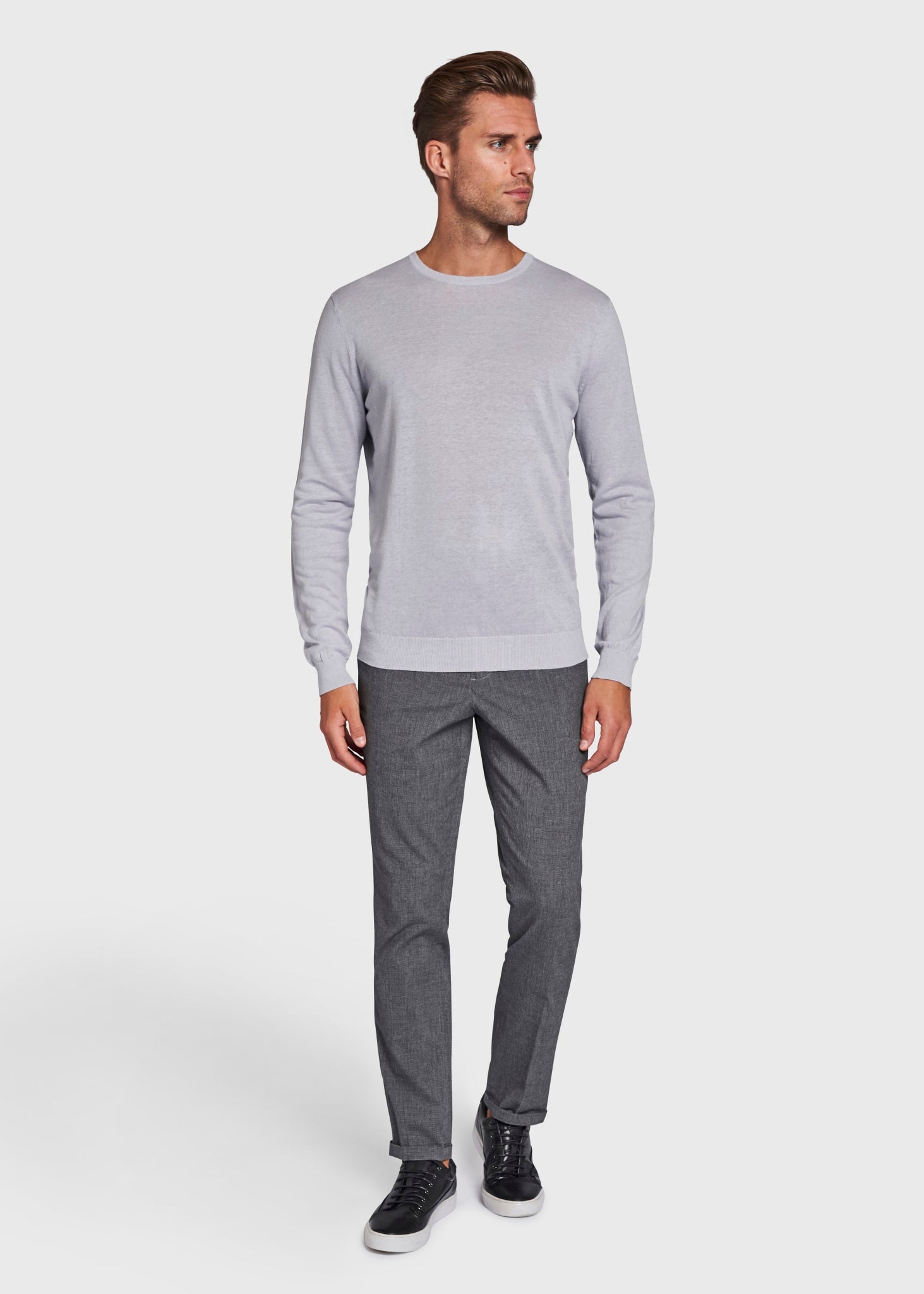 BS Scolette Regular Fit Strik - Sky