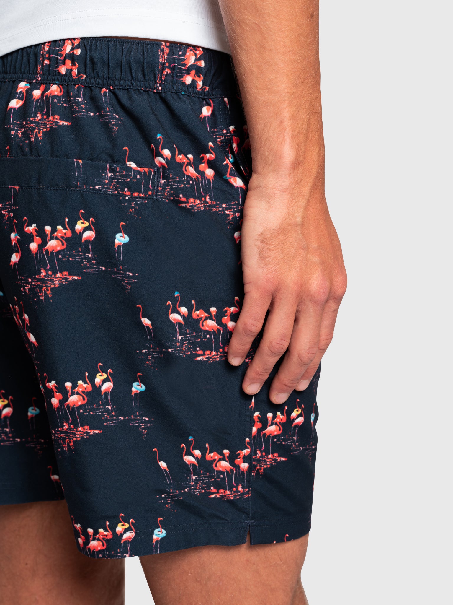 BS Hasselhoff Regular Fit Badbyxor - Dark Blue