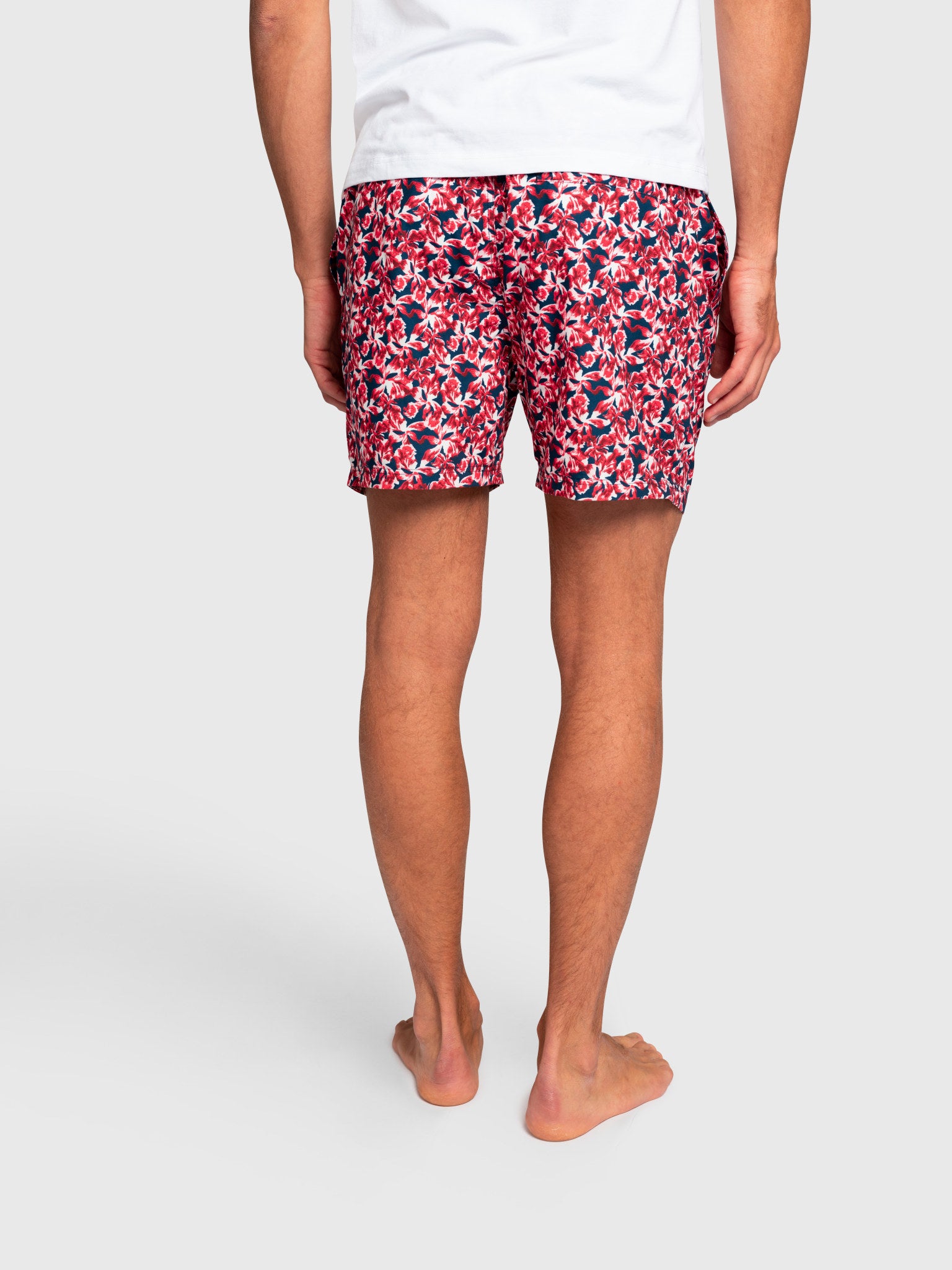 BS Hasselhoff Regular Fit Badebukser - Red