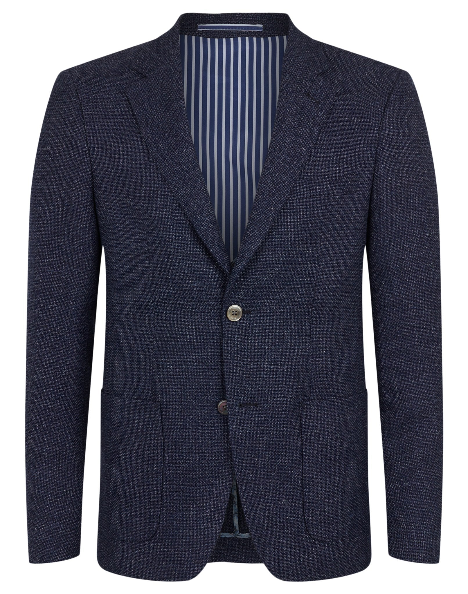 BS Lazio Slim Fit Kavaj - Blå