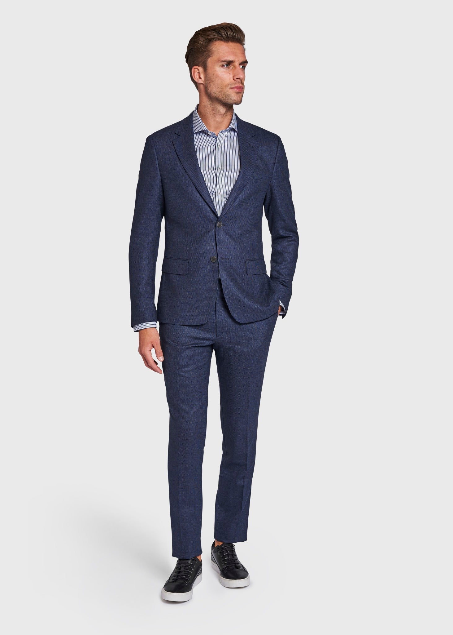 BS Abruzzo Slim Fit Bukser - Navy