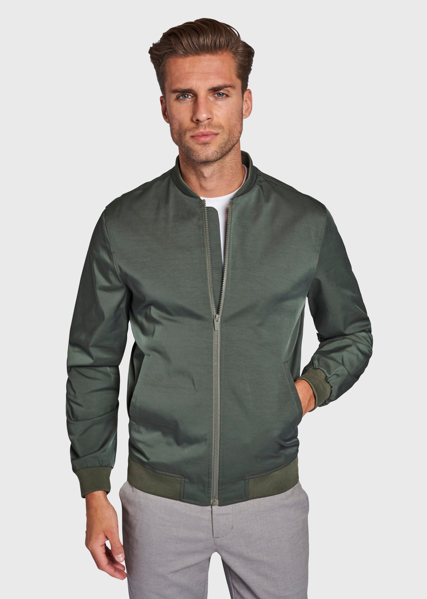 BS Delle Alpi Regular Fit Jacka - Grön