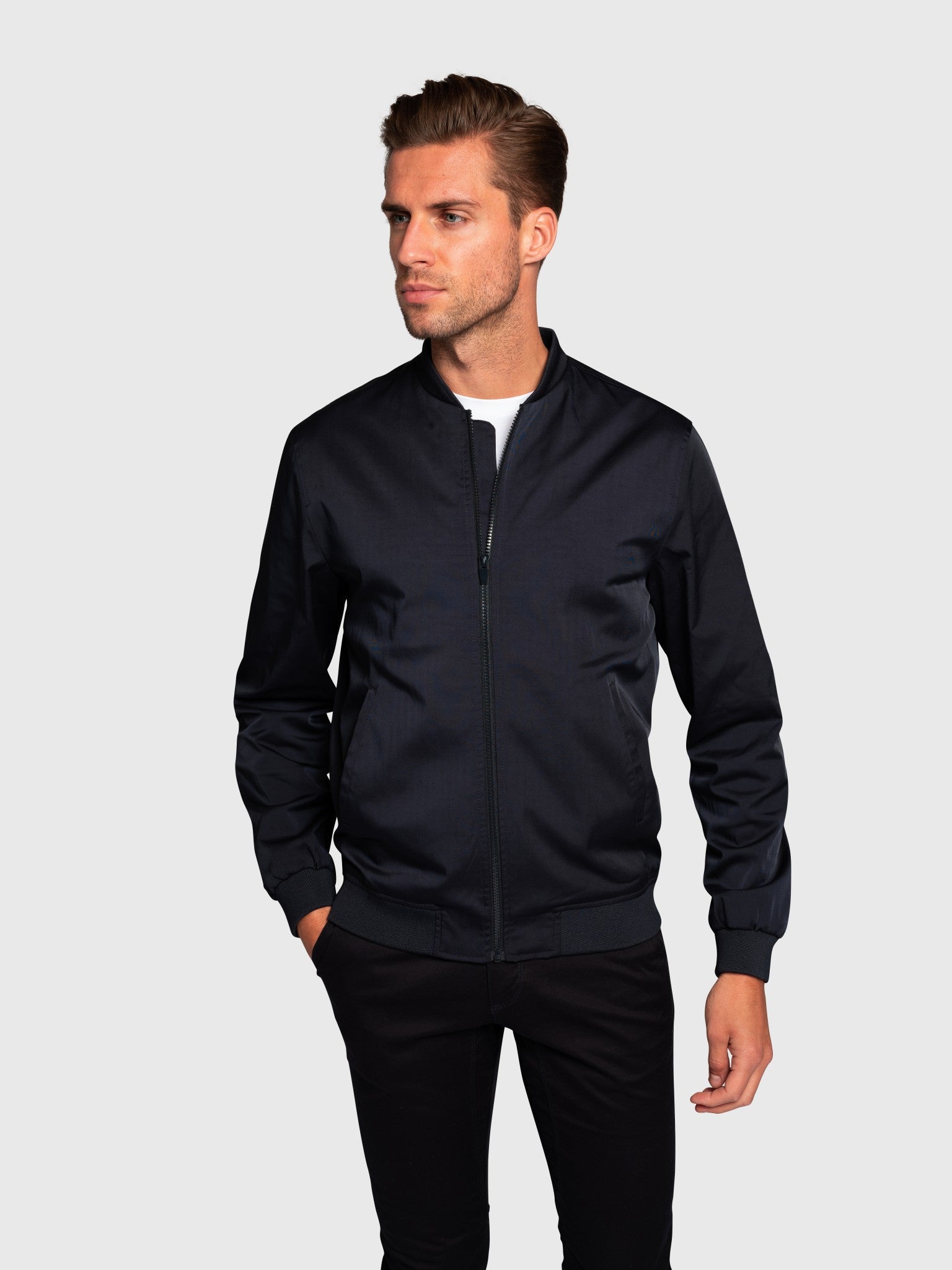 BS Delle Alpi Regular Fit Jacka - Navy