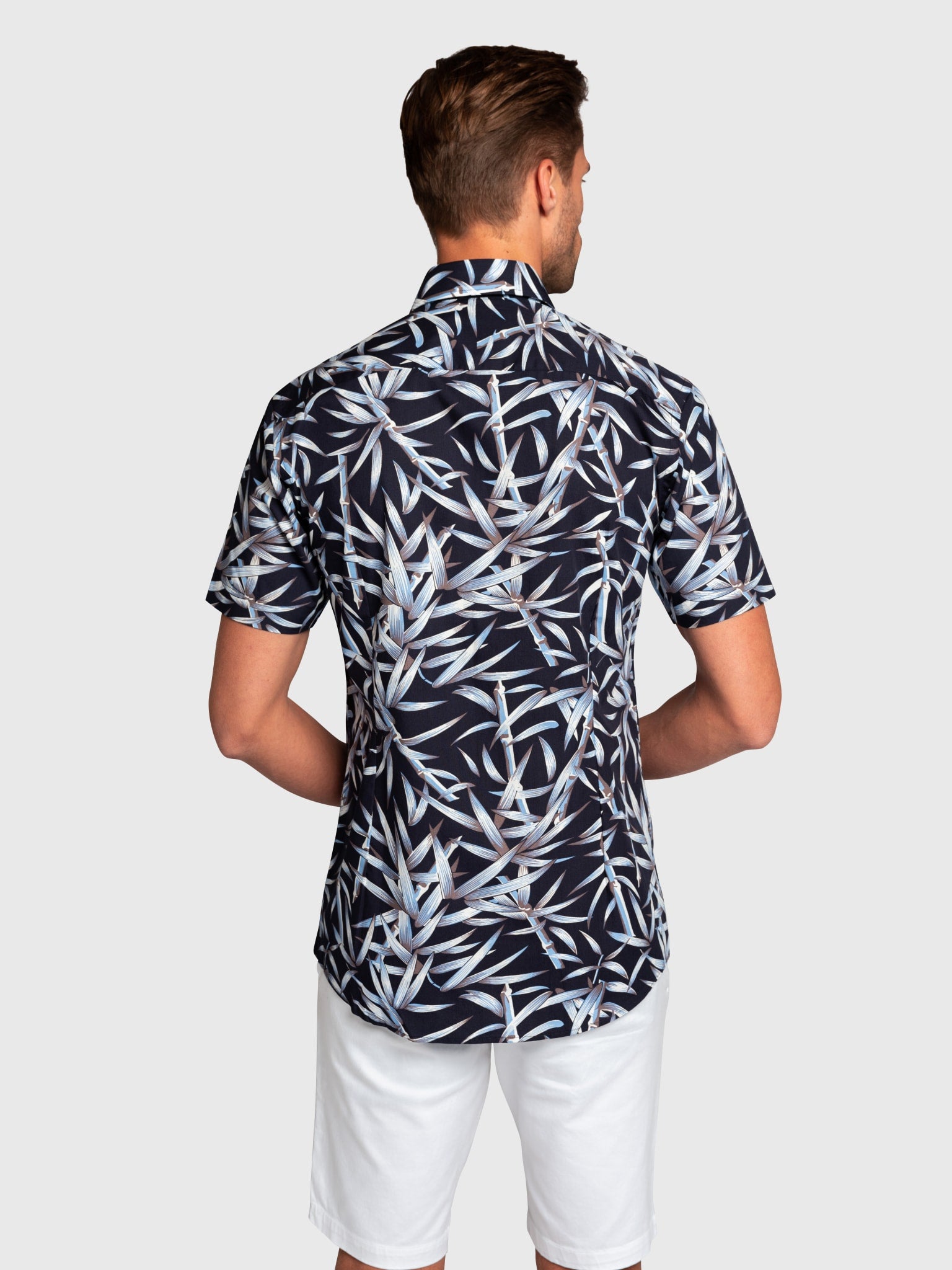 BS Bonanno Slim Fit Skjorte - Navy