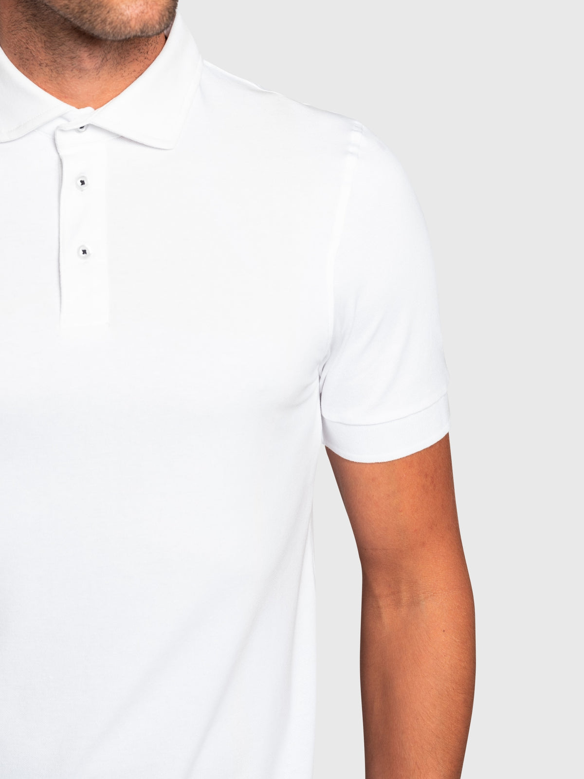BS Fiji Regular Fit Polo - White