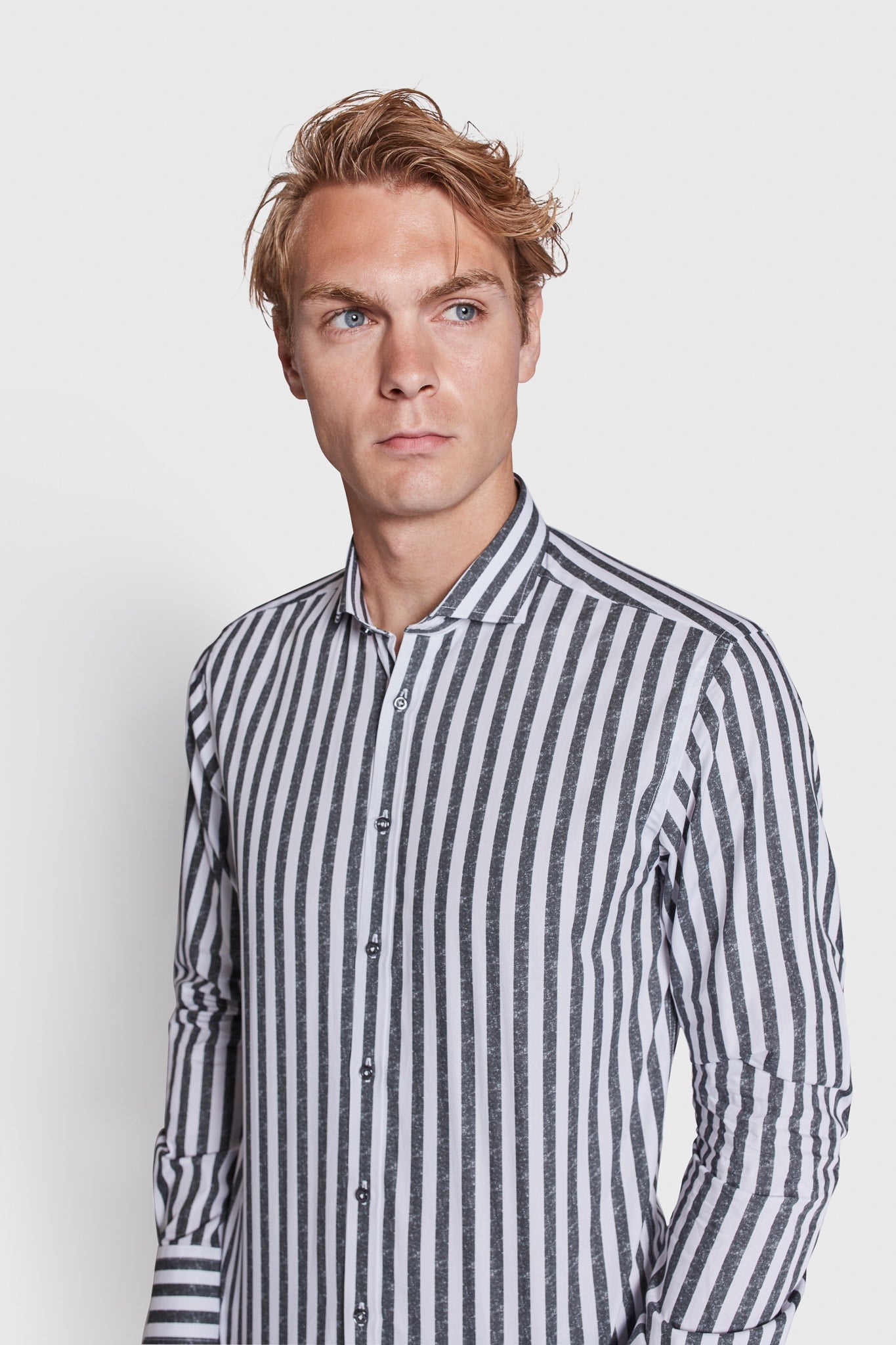 BS Telford Slim Fit Skjorte - Green