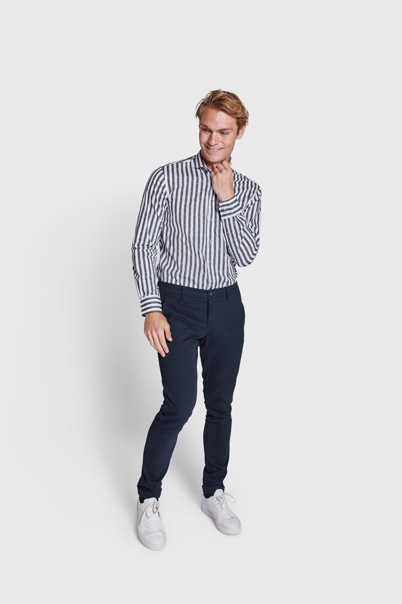 BS Telford Slim Fit Skjorte - Green