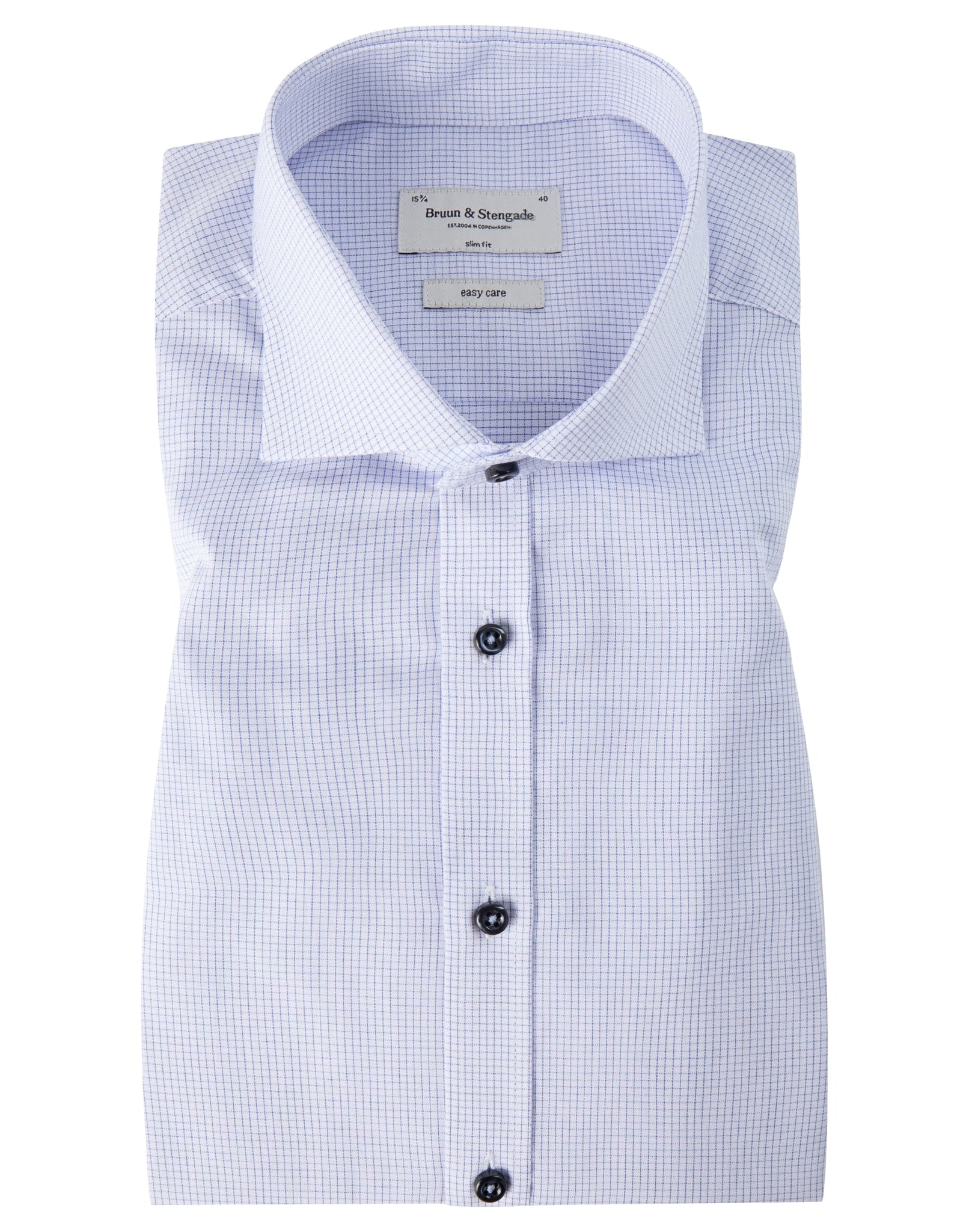 BS Bremmer Slim Fit Skjorta - White