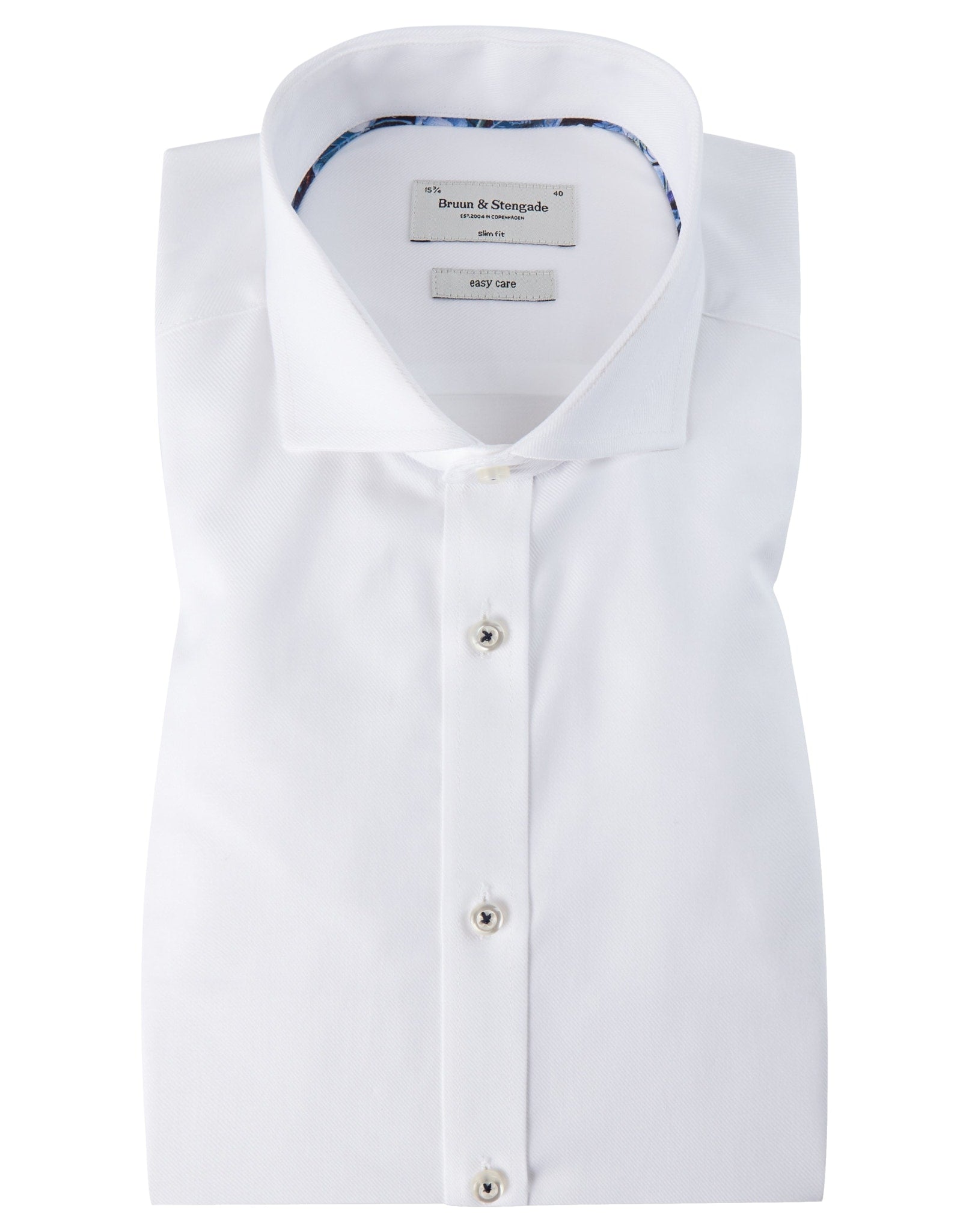 BS Weston Slim Fit Skjorta - White
