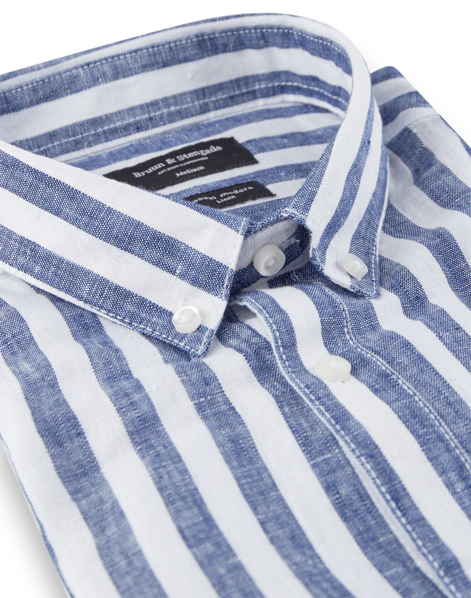 BS Kumamoto Modern Fit Skjorta - Navy
