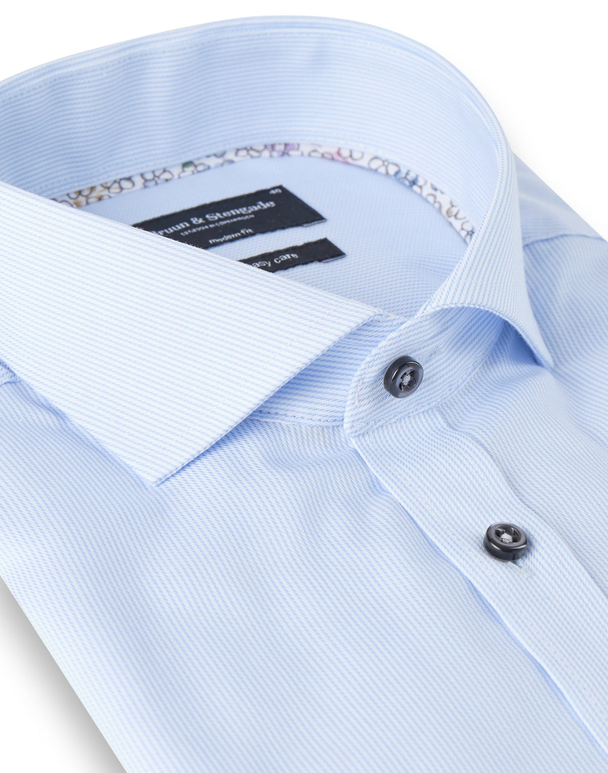 BS Lewin Modern Fit Skjorte Light Blue - Light Blue