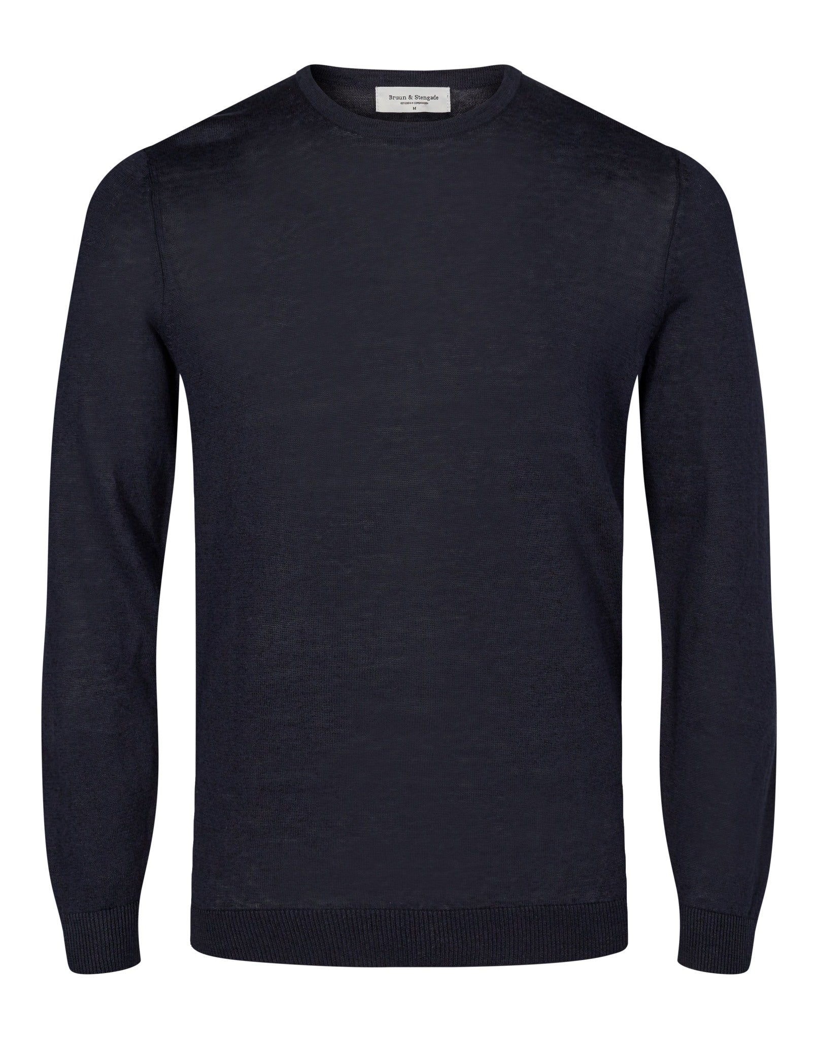 BS Mogensen Regular Fit Stickad Tröja - Navy