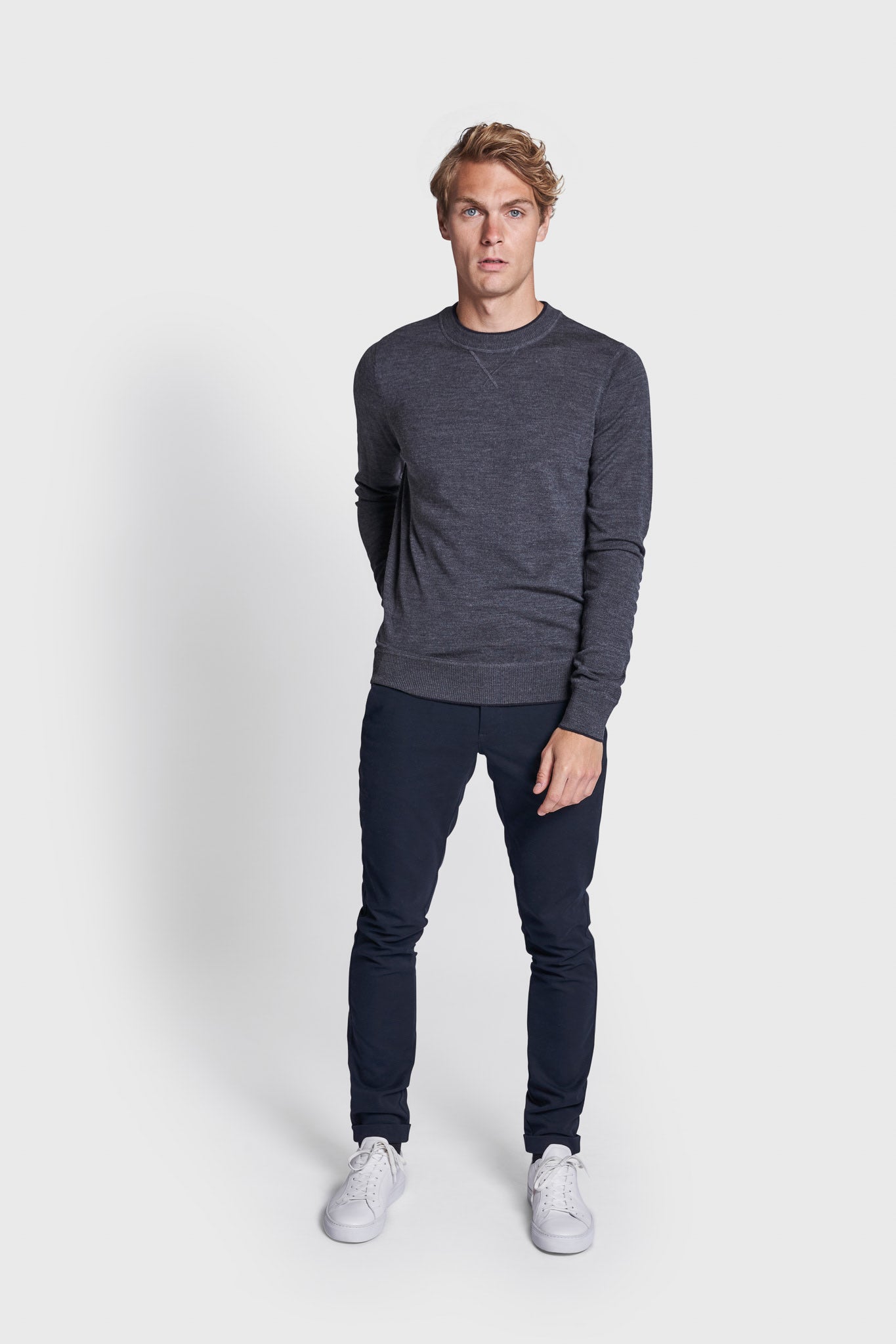 BS Federer Regular Fit Strik - Grey