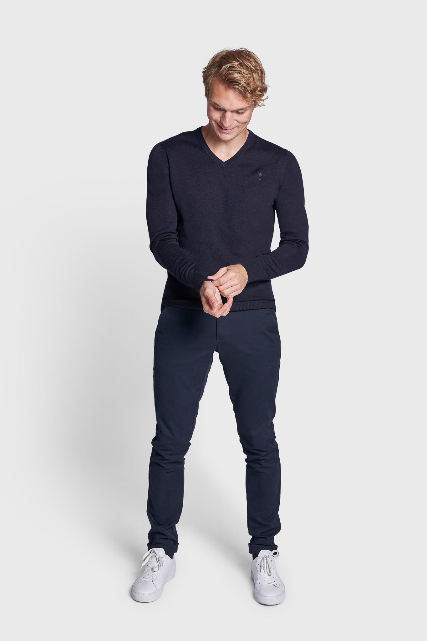 BS Neptune Regular Fit Strik - Navy