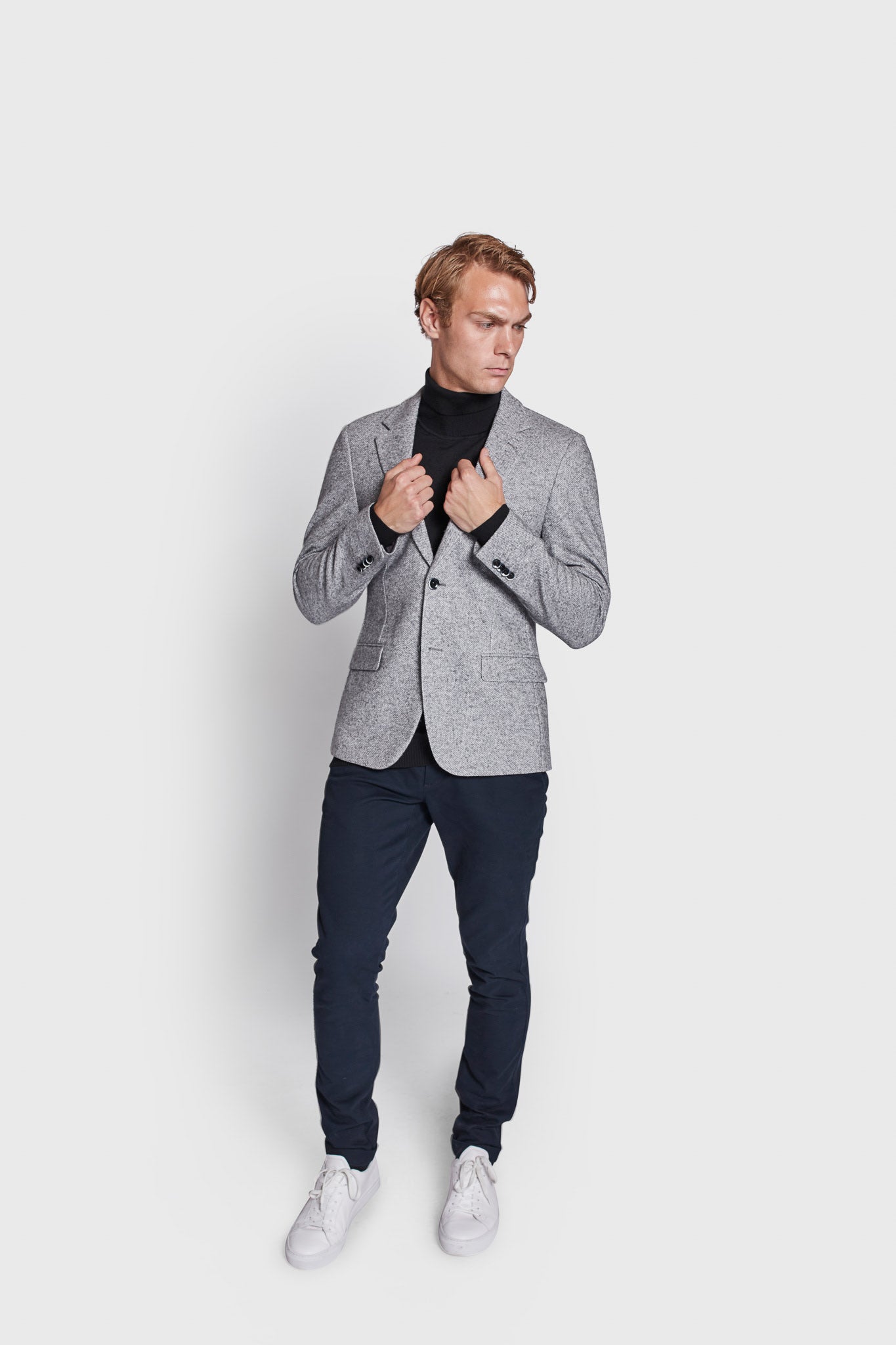 BS Bryant Slim Fit Kavaj - Grå
