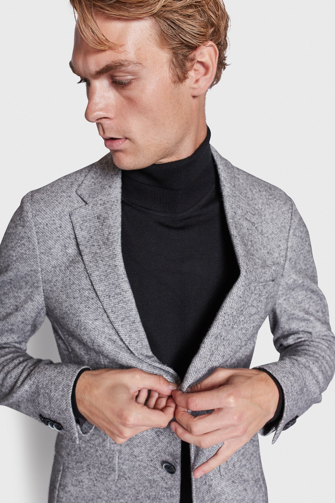 BS Bryant Slim Fit Kavaj - Grå