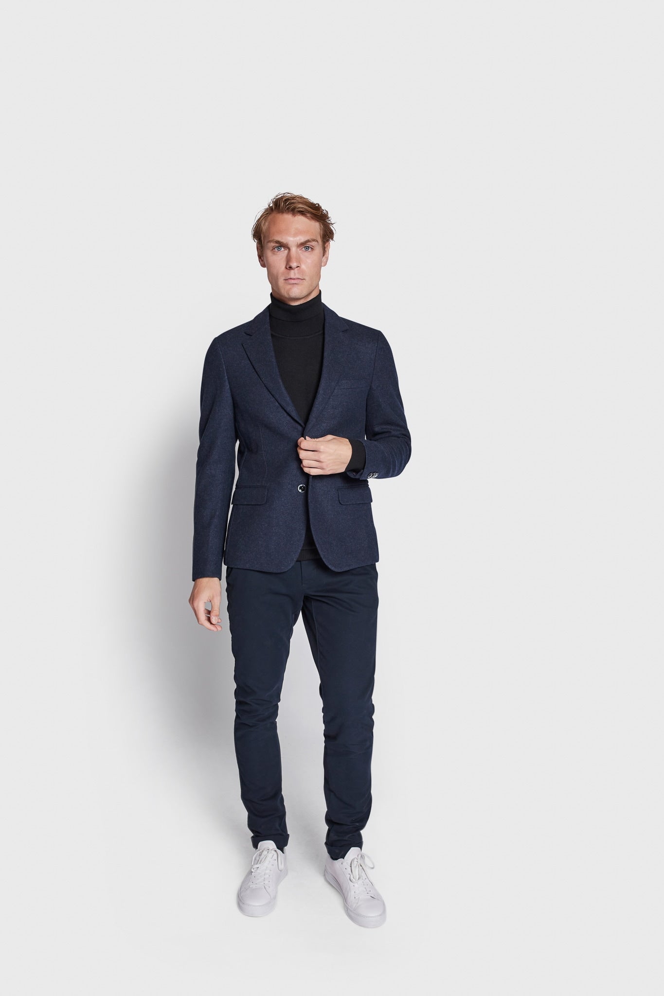 BS Bryant Slim Fit Kavaj - Navy