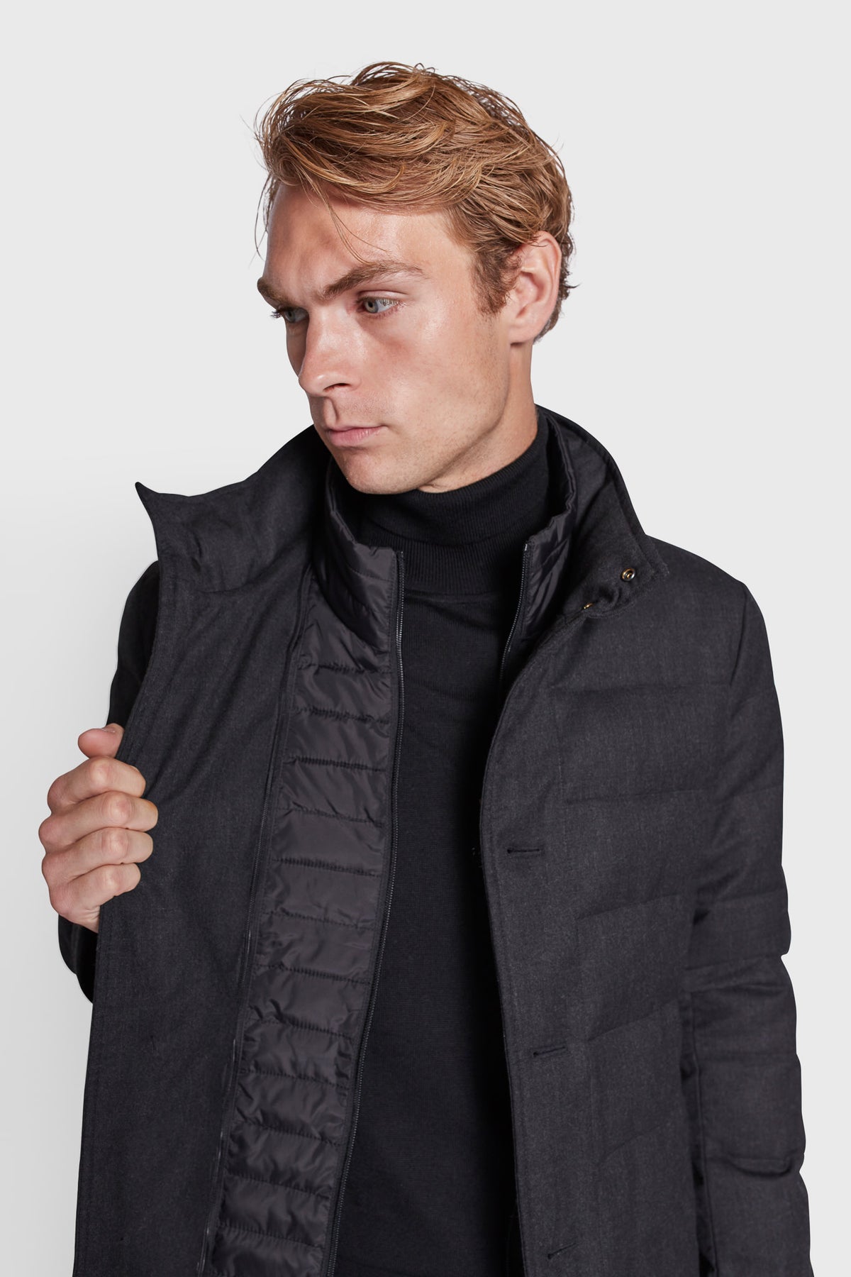 BS Richmond Regular Fit Rock - Charcoal