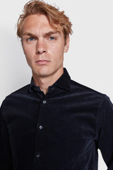 BS Assan Casual Slim Fit Skjorte - Navy