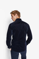 BS Assan Casual Slim Fit Skjorte - Navy