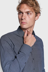 BS Bowen Modern Fit Skjorte - Navy