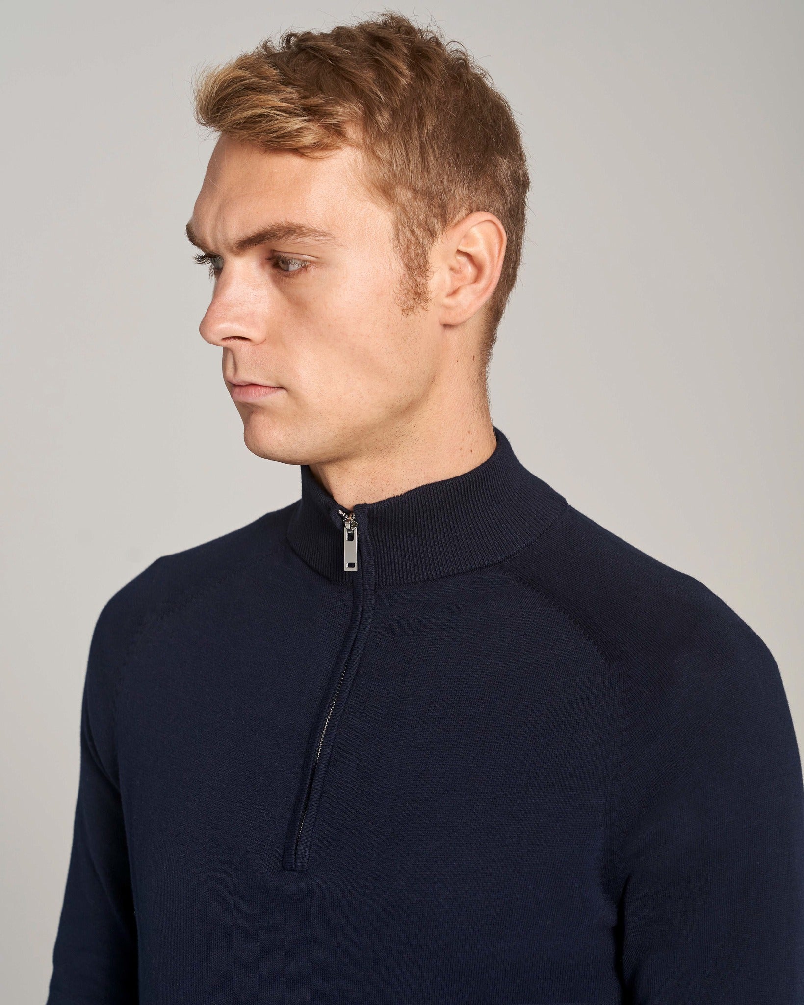 BS Jason Regular Fit Strik - Navy